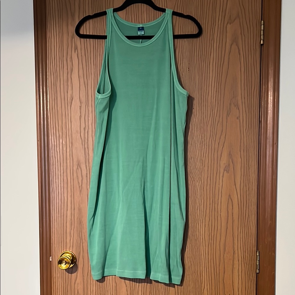 Old Navy Mint Green Sleeveless Midi Dress
